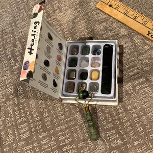 Healing Stones and Jade Facial Roller